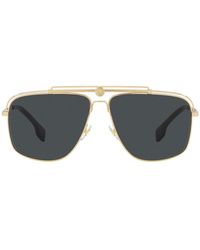 Versace - Ve2242 100287 Navigator Sunglasses - Lyst