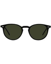 Oliver Peoples - Riley 0ov5004su 1005p1 Round Polarized Sunglasses - Lyst