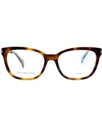 Tommy Hilfiger Th 1381 Square Eyeglasses - Black