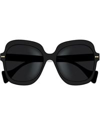 Gucci - Outline 57mm Butterfly Acetate Sunglasses - Lyst