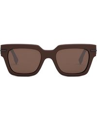 Fendi - Graphy Fe 40078 I 70e Square Sunglasses - Lyst