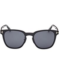 Tom Ford - Ft1051-k 01a Square Sunglasses - Lyst