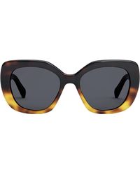 Celine Triomphe Cl40239f 25k Butterfly Sunglasses in Black | Lyst