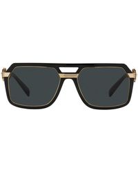 Versace - Ve 4399 Gb1/87 Navigator Sunglasses - Lyst