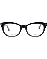 Tommy Hilfiger Th 1519 Cat-eye Eyeglasses - Black