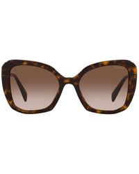 Prada - Pr 03ys 2au6s1 Butterfly Sunglasses - Lyst