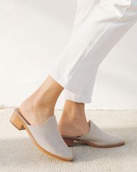 soludos tumbled leather mule