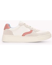 Soludos - The Roma - Classic - White / Pink / Light Blue - Lyst