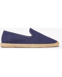 Soludos - Smoking Espadrille | Woven Color | Armada Blue - Lyst