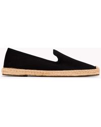 Soludos - The Smoking Slipper - Tonal Piping - Tonal Black - Lyst