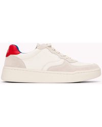 Soludos - The Roma - Classic - White / Red / French Blue - Lyst