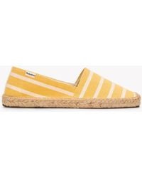 Soludos - The Original Espadrille - Classic Stripes - Yellow / Ivory - Lyst