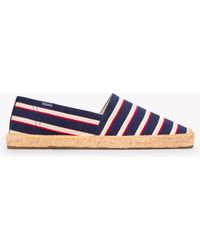 Soludos - The Original Espadrille - Classic Stripes - Navy / Ivory / Red - Lyst