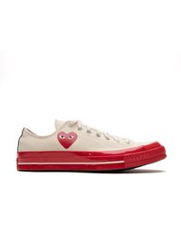 X Converse Red Heart Chuck Taylor 