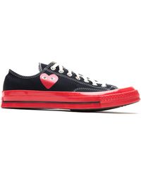 X Converse Red Heart Chuck Taylor 
