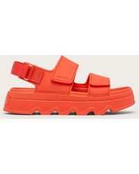 Sorel - Kinetic Sunchase Ankle Strap Platm Sandal - Lyst