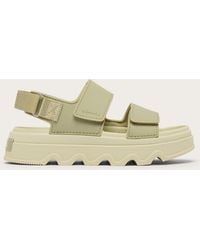 Sorel - Kinetic Sunchase Ankle Strap Platm Sandal - Lyst