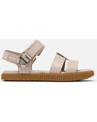 Sorel - Ona Ave Ankle Strap Flat Sandal - Lyst