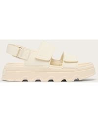Sorel - Kinetic Sunchase Ankle Strap Platm Sandal - Lyst