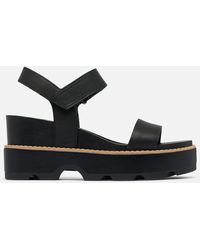 Sorel - Joanie Iv Y Strap Wedge Sandal - Lyst