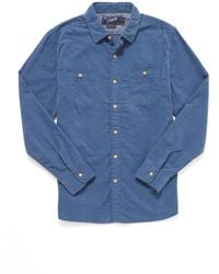 Blue XXL Grayers Mens Stratford Woven Shirt