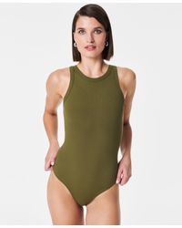 Spanx - Suit Yourself Racerback Ribbed Bodysuit - Lyst
