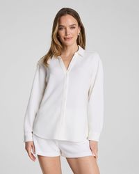 Spanx - Airessentials Oversized Button Down - Lyst