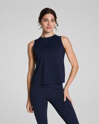 Spanx - ® Activate High Neck Tank - Lyst