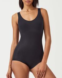 Spanx - Shape Invisible Tank Top Brief Bodysuit - Lyst