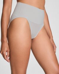 Spanx - Supersmooth Undie-Tectable Supima Cotton Hi-Leg Brief - Lyst