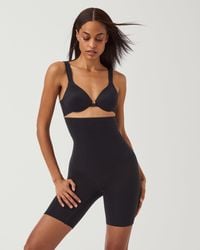 Spanx - Sculpttm Seamless Power High-waisted Mid-thigh Short - Lyst