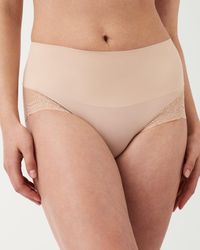 Spanx - Undie Tectable Lace Hi Hipster - Lyst