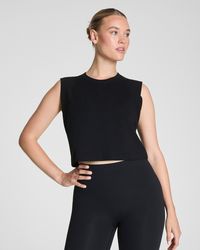 Spanx - Boostup Cropped Tank Top - Lyst
