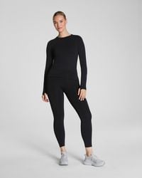 Spanx - Shape Booty Boost 7/8 Leggings With Secretsweat Tech - Lyst
