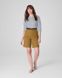Spanx - Supersmoothtm Stretch Twill Short, 9" - Lyst