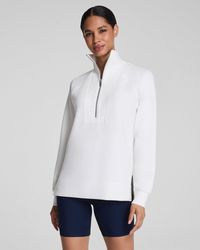 Spanx - Airessentials Half Zip Top Tunic - Lyst