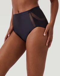 Spanx - Shape Satin-X Booty-Lifting Brief - Lyst