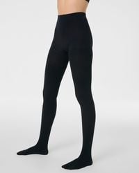 Spanx - Shape Rib Knit Shorty Tights - Lyst