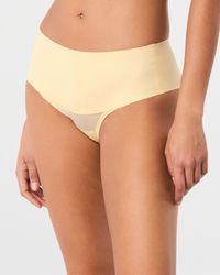 Spanx - Supersmooth Undie-Tectable Cotton Tanga - Lyst