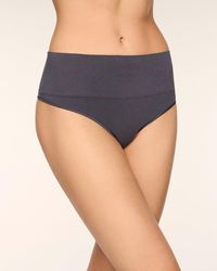 Spanx - Shape Extraordinary Supima Cotton Thong - Lyst