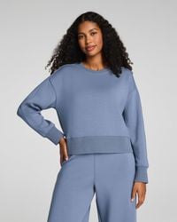 Spanx - Airessentials Luxe Crewneck Long Sleeve Top - Lyst