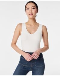 Spanx - Fit-to-you V-neck Tank - Lyst