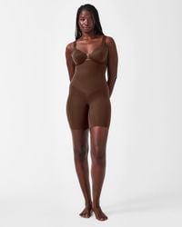 Spanx - Seamless Power Sculpting High-waisted Mid-thigh Short - Lyst