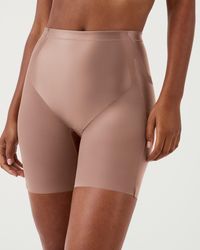 Spanx - Shape Booty-Lifting Mid-Thigh Shorts - Lyst