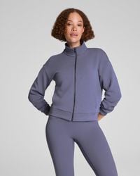 Spanx - Airessentials Brushed Full Zip Jacket - Lyst