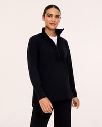 Spanx - Airessentials Brushed Half Zip Top Tunic - Lyst