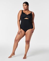 Spanx - Sculpt Oncore Open-Bust Brief Bodysuit - Lyst
