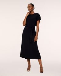 Spanx - Airessentials Draped Tie-Waist Maxi Dress - Lyst