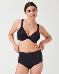 Spanx Women's Pillow Cup Signature Push-Up Plunge SF0515 Black  Bra 32B : Clothing, Shoes & Jewelry