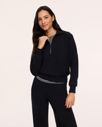 Spanx - Airessentials Half Zip Top - Lyst